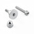 Aluminium Reservoir Mount Bolt Kit Clutch Silver Aluminium Reservoir Mount Bolt Kit Clutch Silver