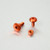 Aluminium Reservoir Mount Bolt Kit Front Brake Orange