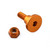 Aluminium Reservoir Mount Bolt Kit Front Brake Orange
