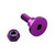 Aluminium Reservoir Mount Bolt Kit Front Brake Purple