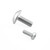 Aluminium Reservoir Mount Bolt Kit Rear Brake Silver Aluminium Reservoir Mount Bolt Kit Rear Brake Silver