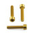 Aluminium Reservoir Mount Bolt Kit Rear Brake Gold