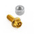 Aluminium Reservoir Mount Bolt Kit Rear Brake Race Spec Etched Gold Aluminium Reservoir Mount Bolt Kit Rear Brake Race Spec Etched Gold