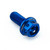 Aluminium Front Suspension Housing Bolt Race Spec Etched Blue Aluminium Front Suspension Housing Bolt Race Spec Etched Blue