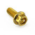 Aluminium Front Suspension Housing Bolt Race Spec Etched Gold Aluminium Front Suspension Housing Bolt Race Spec Etched Gold