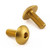 Aluminium Chain Guard & Rear Hugger Bolt Kit Gold