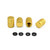 Aluminium Valve Dust Cap Pack x4 Gold Aluminium Valve Dust Cap Pack x4 Gold
