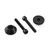 Aluminium Fuel Tank Mount Bolt Kit Black