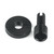 Aluminium Cable Adjuster (2 Piece) M8 Black