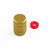 Aluminium Single Dust Cap Gold Aluminium Single Dust Cap Gold