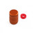 Aluminium Single Dust Cap Orange Aluminium Single Dust Cap Orange