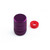 Aluminium Single Dust Cap Purple Aluminium Single Dust Cap Purple