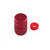 Aluminium Single Dust Cap Red Aluminium Single Dust Cap Red