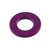 Aluminium Washer M10 (20mm O/D) Purple