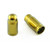 Titanium Dust Cap To Fit Presta Valves Pack x2 Gold