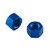 Titanium Chain Adjuster Nut Kit M8 Full Nut Blue