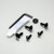 Stainless Steel Chain Guard Bolt Kit Black Stainless Steel Chain Guard Bolt Kit Black