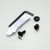 Stainless Steel Chain Guard Bolt Kit Black Stainless Steel Chain Guard Bolt Kit Black
