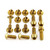 Stainless Steel Bodywork Bolt Kit - Indian Chief - Dark Horse/Elite/Premium/Standard 111/116 Gold Stainless Steel Bodywork Bolt Kit - Indian Chief - Dark Horse/Elite/Premium/Standard 111/116 Gold