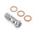 Stainless Steel Banjo Bolt Double M10x(1.00mm) Front Caliper Race Spec Stainless Steel Banjo Bolt Double M10x(1.00mm) Front Caliper Race Spec