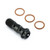 Stainless Steel Banjo Bolt Double M10x(1.00mm) Front Caliper Race Spec Black Stainless Steel Banjo Bolt Double M10x(1.00mm) Front Caliper Race Spec Black