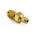 Stainless Steel Bleed Nipple M10x(1.00mm) Gold Stainless Steel Bleed Nipple M10x(1.00mm) Gold