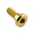 Stainless Steel Disc Bolt To Fit Honda M8x24mm Gold Stainless Steel Disc Bolt To Fit Honda M8x24mm Gold