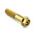 Stainless Steel Flanged Hex Head Bolt M10x(1.25mm)x45mm Gold