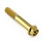 Stainless Steel Flanged Hex Head Bolt M10x(1.50mm)x60mm Gold