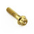 Stainless Steel Flanged Hex Head Bolt M5x(0.80mm)x22mm Race Spec Gold Stainless Steel Flanged Hex Head Bolt M5x(0.80mm)x22mm Race Spec Gold