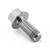 Stainless Steel Flanged Hex Head Bolt M6x(1.00mm)x15mm