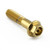 Stainless Steel Flanged Hex Head Bolt M8x(1.25mm)x35mm Gold Stainless Steel Flanged Hex Head Bolt M8x(1.25mm)x35mm Gold