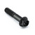 Stainless Steel Flanged Hex Head Bolt M8x(1.25mm)x40mm Black