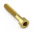 Stainless Steel Socket Cap Bolt M5x(0.80mm)x30mm Gold Stainless Steel Socket Cap Bolt M5x(0.80mm)x30mm Gold