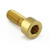 Stainless Steel Socket Cap Bolt M6x(1.00mm)x16mm DIN 912 Gold