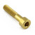 Stainless Steel Socket Cap Bolt M8x(1.25mm)x40mm Gold