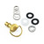 Stainless Steel Quick Release D-Ring 19mm Gold