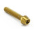 Stainless Steel Socket Cap Bolt M5x(0.80mm)x25mm Gold Stainless Steel Socket Cap Bolt M5x(0.80mm)x25mm Gold