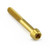 Stainless Steel Socket Cap Bolt M6x(1.00mm)x45mm Gold Stainless Steel Socket Cap Bolt M6x(1.00mm)x45mm Gold