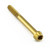 Stainless Steel Socket Cap Bolt M6x(1.00mm)x60mm Gold Stainless Steel Socket Cap Bolt M6x(1.00mm)x60mm Gold