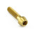 Stainless Steel Socket Cap Bolt M8x(1.25mm)x35mm Gold Stainless Steel Socket Cap Bolt M8x(1.25mm)x35mm Gold