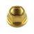 Stainless Steel Sprocket Nut M10x(1.00mm) Gold
