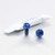 Titanium Reservoir Mount Bolt Kit Rear Brake DualDrive Blue