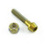 Titanium Reservoir Mount Bolt Kit Rear Brake Gold