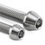 Titanium Rear Brake Reservoir & Master Cylinder Bolt Kit (RESMONRBSET10TI) Titanium Rear Brake Reservoir & Master Cylinder Bolt Kit (RESMONRBSET10TI)