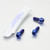 Titanium Rear Brake Reservoir & Master Cylinder Bolt Kit Blue Titanium Rear Brake Reservoir & Master Cylinder Bolt Kit Blue