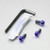 Titanium Rear Brake Reservoir & Master Cylinder Bolt Kit Purple Haze Titanium Rear Brake Reservoir & Master Cylinder Bolt Kit Purple Haze