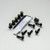 Titanium Screen Kit 6 Bolts Black Titanium Screen Kit 6 Bolts Black
