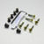 Titanium Screen Kit 6 Bolts Gold Titanium Screen Kit 6 Bolts Gold