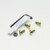Titanium Screen Kit 4 Bolts Gold Titanium Screen Kit 4 Bolts Gold